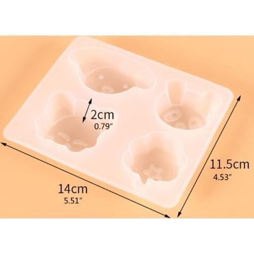 J60E Animal Series Jewelry Epoxy Resin Mold Earrings Pendant Silicone Mould DIY Crafts Necklace Casting Tools