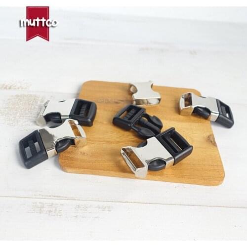 Metal buckles 15mm for puppy dog cat accessories DIY pet dog collar top quality zinc alloy hardware release buckle DCK-15YH