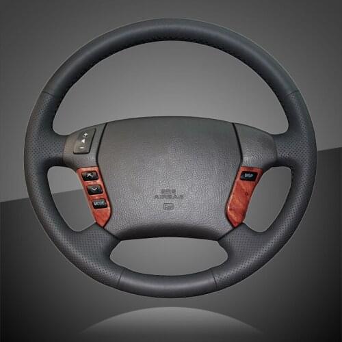 Auto Braid On The Steering Wheel Cover for Toyota Crown 2006-2009 Car Braiding Wheel Covers
