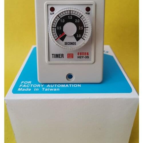 Original imported FOTEK Taiwan time relay H2Y-3S-220V