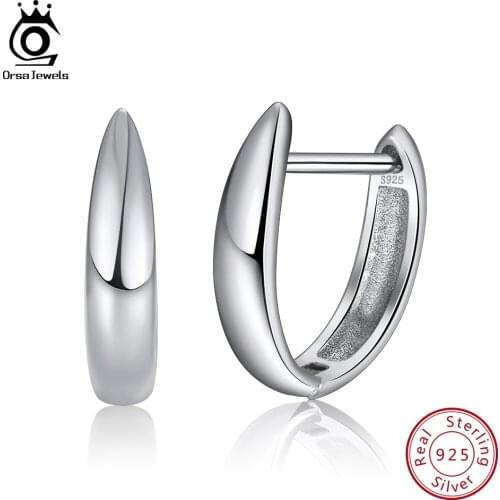 ORSA JEWELS Women's Silver Earrings