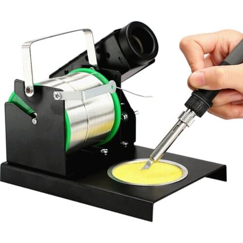 Heavy Duty Soldering Iron Stand Solder Wire Holder Thicken Soldering Support BGA Rework Station Welding Tools Accessories Kit