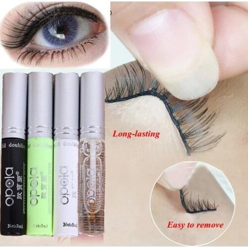 Professional Eyelash Glue Waterproof Quick Dry False Eyelashes Double Eyelid Makeup Adhesive Eye Lash Glue Cosmetic Tools Hot