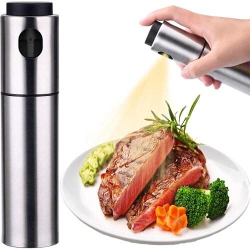Olive Oil Sprayer Mister Oil Sprayer for Cooking Versatile Stainless Steel Oil Bottle for Kitchen BBQ Grilling and Roasting