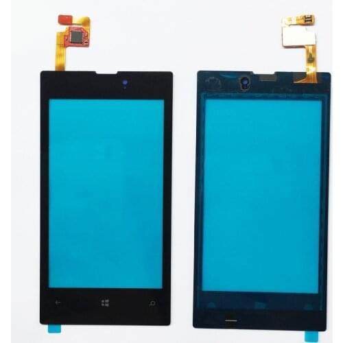 Phone Touch Screen For Nokia Lumia 520 525 Touchscreen Panel Digitizer Touch Sensor 4.0'' Front Glass Lens Spare Parts