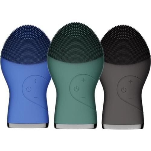 Facial Cleansing Brush Vibration Face Cleaner Silicone Electric Skin Care Tool for Personal Face Healthy Protection Part