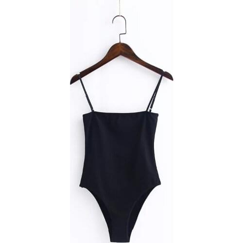 Chic bodysuit women body bandage summer rompers womens jumpsuit 2019 bodysuits one piece