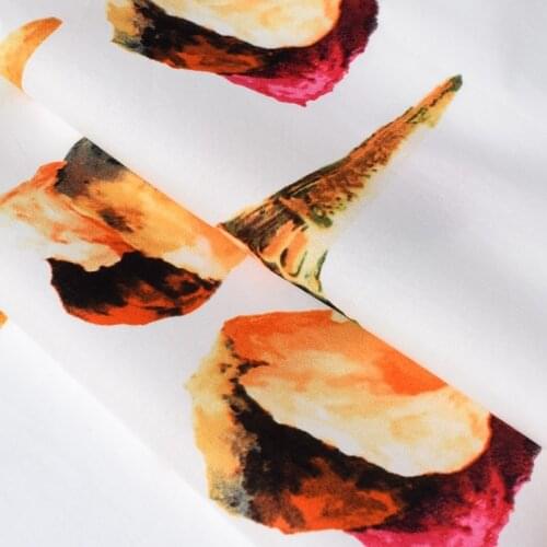 Width 140cm Ice cream active dye pure cotton fabric for dress tecido tissus au metre cheap fabrics DIY telas tissu