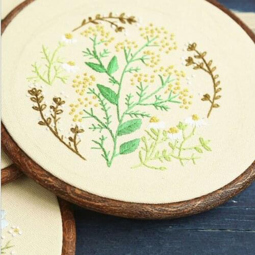 Embroidery Hoops Set Cross Stitch Hoop Display Frame DIY Hand Sewing