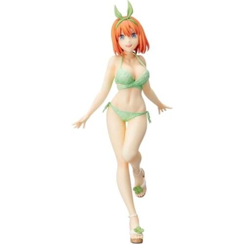 The Quintessential Quintuplets Nakano Yotsuba Anime Figure Sexy Swimsuit 19Cm Japanese Action Figure Pvc Model Toys In Stock
