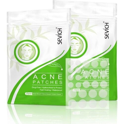25 PCS Acne Patch Pus Suction Invisible Acne Patch Artificial Skin Water Colloid Acne Patch Multi-specification Day And Night