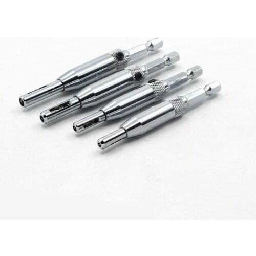New 4pc Self-Centering Hinge Woodworker Cabinet Door Wood Reaming Reamer Drill Bits 5/64" 7/64" 9/64" 11/64"