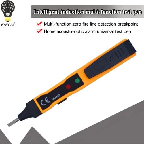 Continuity Voltage Detector Pen Non-contact Inductive AC/DC Voltage Meter Electric Compact Pen Voltage Battery Test Pencil
