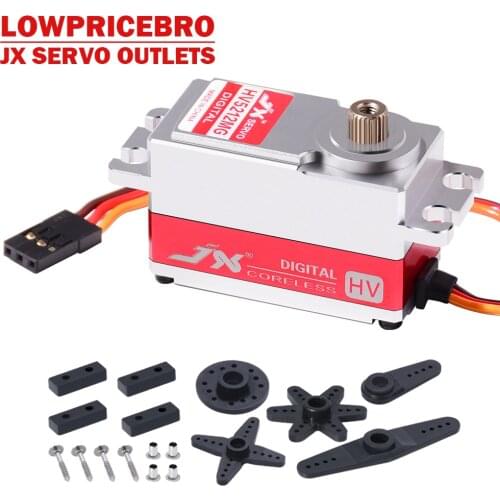 JX PDI-HV5212MG 12KG 8.4V 0.07sec Digital Coreless Short Waterproof Servo Low Profile 1/10 RC Drift Car yokomo HPI HSP Sakura
