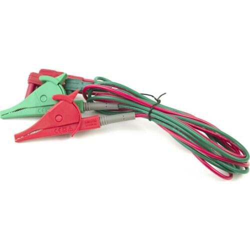 UNI-T UT-L35 Group Test Leads For Earth Ground Resistance Tester Meter,1.6m,Green+Red