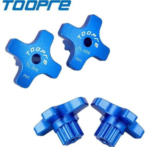 TOOPRE Mountain Bike Black Torx Crank Cover Wrench for XT/XTR/UT/DA Aluminium Alloy Removal Tool 20g Iamok Bicycle Parts