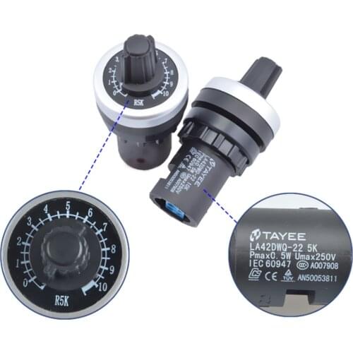 Inverter Speed control potentiometer LA42DWQ-22 LA42 Potentiometer Resistance 1K 2K 5K 10K