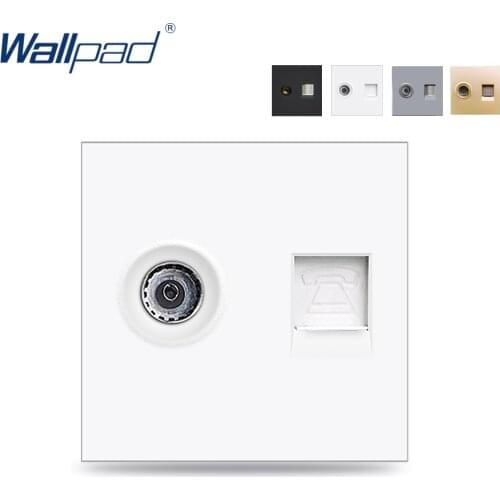 Wallpad TV TEL TV Phone Rj11 Outlet Function Key For Module only 52*52mm