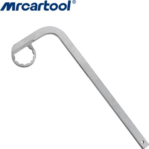 MR CARTOOL T10066 Oil Filter Wrench 46mm For Halex Clutch Filter Service Tool For VW AUDI SEAT SKODA 46mm 12PT Car Remover