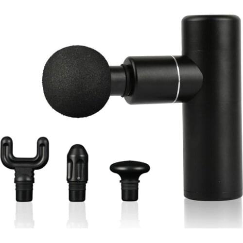 Mini Fascia Gun Lightweight Portable Matte Metal Massage Gun Relieve Muscle Fatigue Pain Anytime Anywhere Health Care Massager