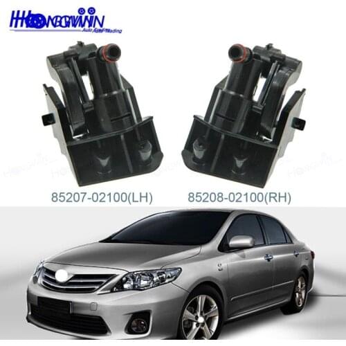 Front Left or Right Headlight Washer Sparyer Nozzle Pump Cylinder For Toyota Corolla 2010 2011 2012 2013 Car-styling 85207-02100