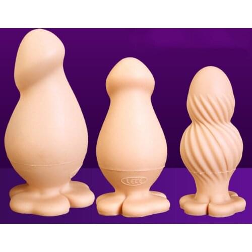 Soft Butt Plug Silicone Anal Plug Anal Dildo Dilatador Anal Beads Balls Butt Plugs Anus Speculum Stimulate Sex Toys For Couples