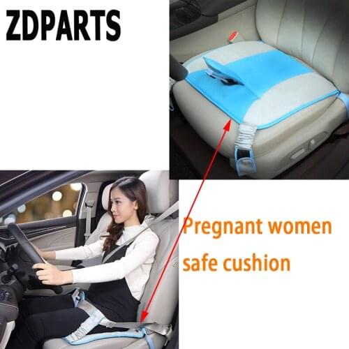 ZDPARTS Car Seat Cover Cushion For Pregnant Woman Safe Pad For Skoda Octavia A5 A7 2 Rapid Fabia Yeti Superb Volvo V70 XC60 XC90