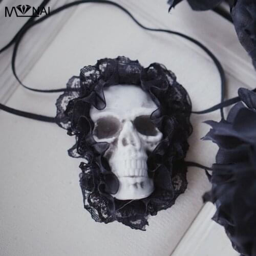 Anime Cosplay Eye Patch Cover Black Lace Lolita Costume Accessory Gothic One-eyed Eyepatch Halloween Carnival Party