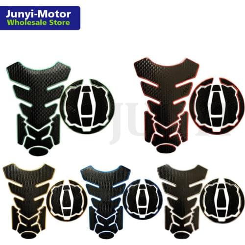 For Kawasaki Z650 Z900 Versys X300 Motorcycle Fuel Gas Cap Cover Tank Pad Decal Protector Sticker