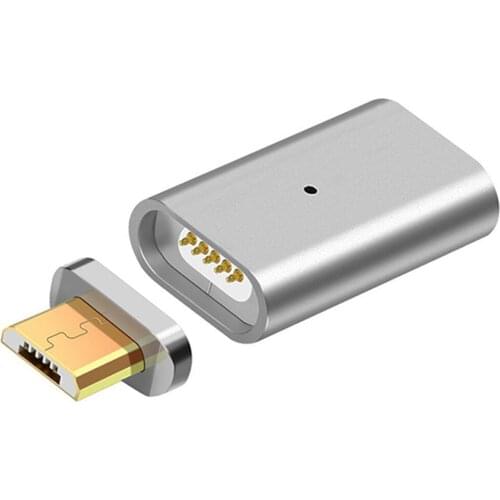 100pcs/lot Micro 5Pin USB Charging Cable Magnetic Adapter Data Charger Cable Converter for Samsung LG HTC Huawei Xiaomi