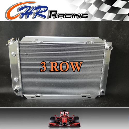 3 row Aluminum Radiator & Fan*2 for 1980-88 Mercury Cougar/XR7 / 1979-1993 Mustang brand new