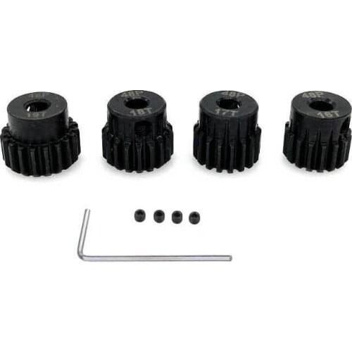 5Pcs 8195 5mm M1 13T 14T 15T 16T 17T Pinion Motor Gear for Zd Racing 9116/V3 9020-V3 9021-V3 9203 1/8 Rc Car Parts