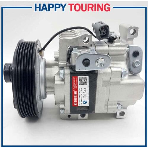 Car ac compressor for mazda 6 2002-2008 GJ6A-61-K00C H12A1AF4DV H12A1AF4DW H12A1AK4D