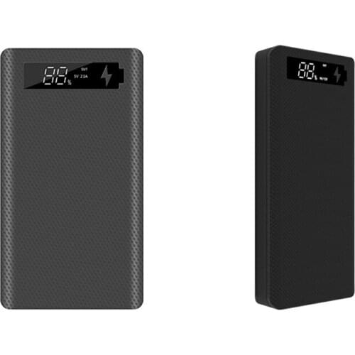 Quick Charge Version 5V Dual USB Power Bank Case Mobile Phone Charger QC 3.0 DIY Shell 18650 Battery Holder