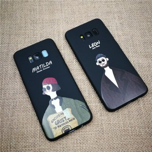 Classic Movie Leon Soft Phone Case For Samsung Galaxy S10 Lite S10e S10 S8 S9 Plus S7 Edge Note 8 9 Matte Silicone Phone Cove
