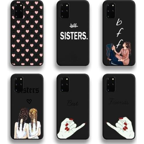 Best Friends Forever BFF Phone Case For Samsung Galaxy S20 FE plus Ultra S6 S7 edge S8 S9 plus S10 5G lite 2020