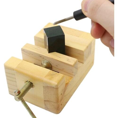 Household Wood Flat Vise Mini Clamp-on Bench Vise Flat Tong Woodworking Carving Engraving Home Accessories DIY Wood Working Tool