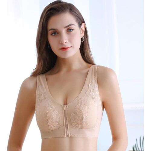 H4652 Artificial Breast Breathable Bra Women Surgical Resection Mastectomy Artificial Boobs Bras After Breast Cancer Surgery Bra