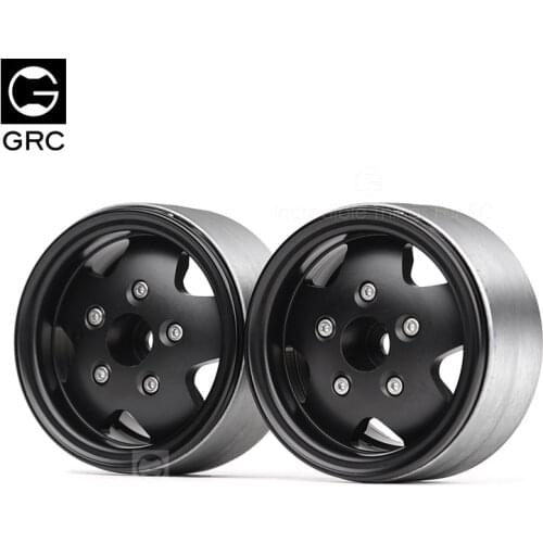 GRC Metal Alloy 1.9 Beadlock Wheel Rims for 1:10 RC Crawler Axial SCX10 AXI03007 90046 Traxxas TRX4 Redcat GEN8