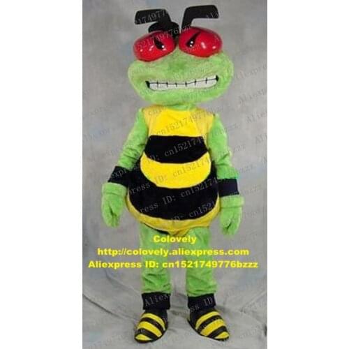 Fly Mosca Dragonfly Insect Mascot Costume Adult Cartoon Character Outfit Suit Business Street Birthday Congratulations zz7408