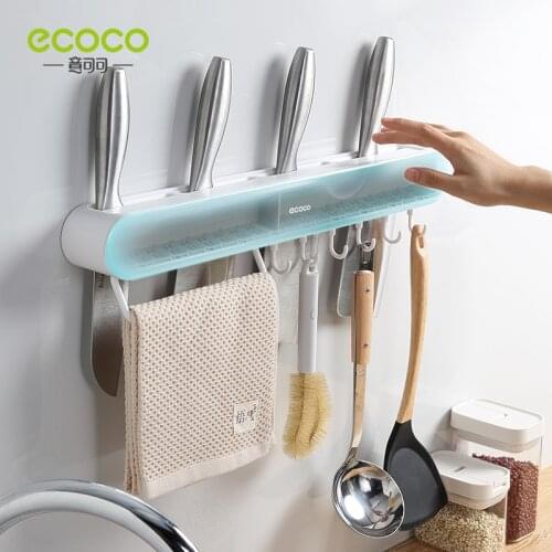 Multifunctional Wall-Mounted Kitchen Knife Storage Container Cutlery Organizer kitchen accessories knife holder stand magnet