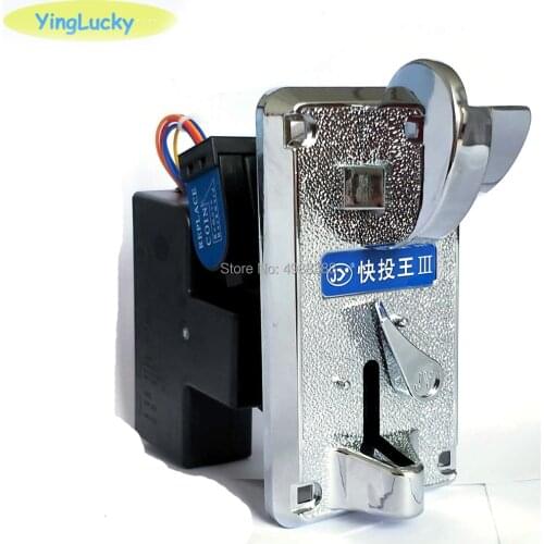 Coin acceptor programable for 6/9 different values selector for vending machine arcade game machines washing machine
