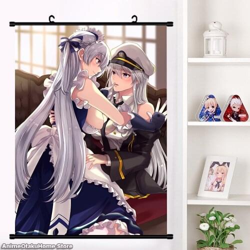 NEW Anime Game Azur Lane Enterprise HD Wall Scroll Girls Beautiful Persona Print Painting Poster Home Decor Art Gifts 60*90 cm
