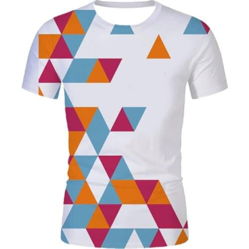 Printed 3D mens T-shirt Breathable and quick-drying fitness T shirts Sweat-absorbent casual short sleeve New hot sale t-shirt