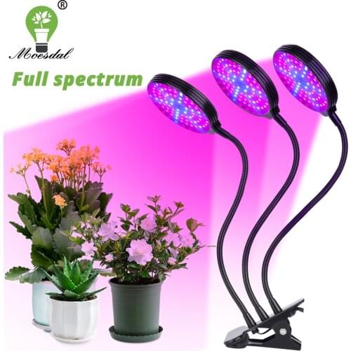 60W 5V USB LED Grow Light Full Spectrum Phyto Lamp with Control for Plants Seedlings Use IP66 Waterproof Material
