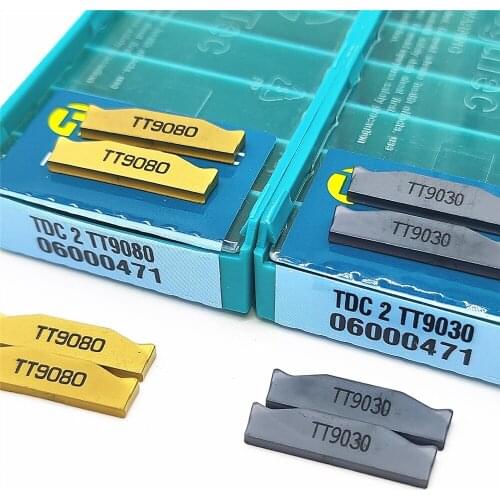 TDC2 TT9080 TT9030 Carbide Inserts TaeguTec 2mm Grooving CNC Lathe Tool Turning Tool CNC Tools Slotting