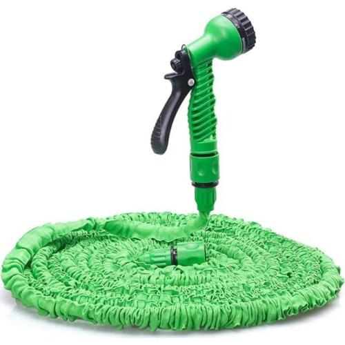 Triple Magic Garden Expansion Pipe High Pressure Car Washing Sprinkler Irrigation Garden Expansion Pipe Blue and Green