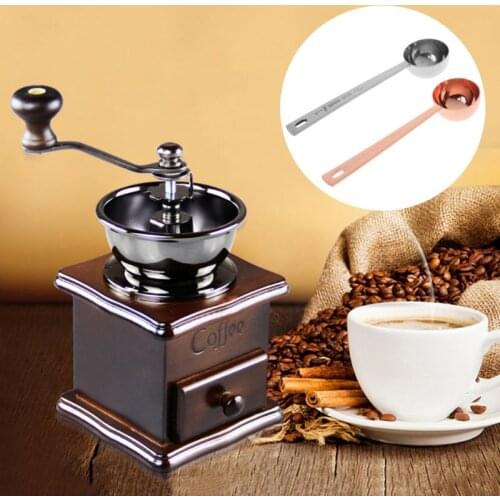 1 Pc Stainless Steel Measuring Spoon Coffee Scoop 15ml Flavouring Tablespoon Kitchen Accessories