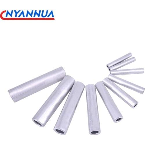 10PCS GL-70 95 120 150 185 240 Crimp Terminal Aluminum Connecting Tube Cable Middle Joint Middle Connecting Tube