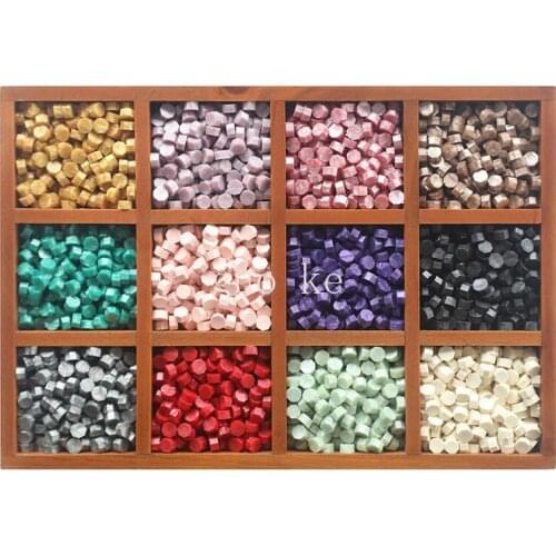 100pcs Retro Octagonal Wax Seal Stamps Scrapbook Material Wax Seal Sealling Retro Craft Decoration Birthday Wedding Stamp Hobby